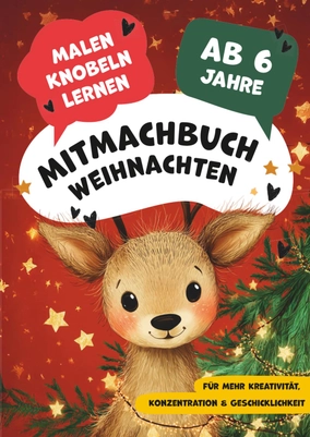 Mitmachbuch Weihnachten für Kinder ab 6